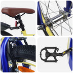 Bicicleta Infantil 20 Polegadas para 6-11 Anos Amarelo — foto 4