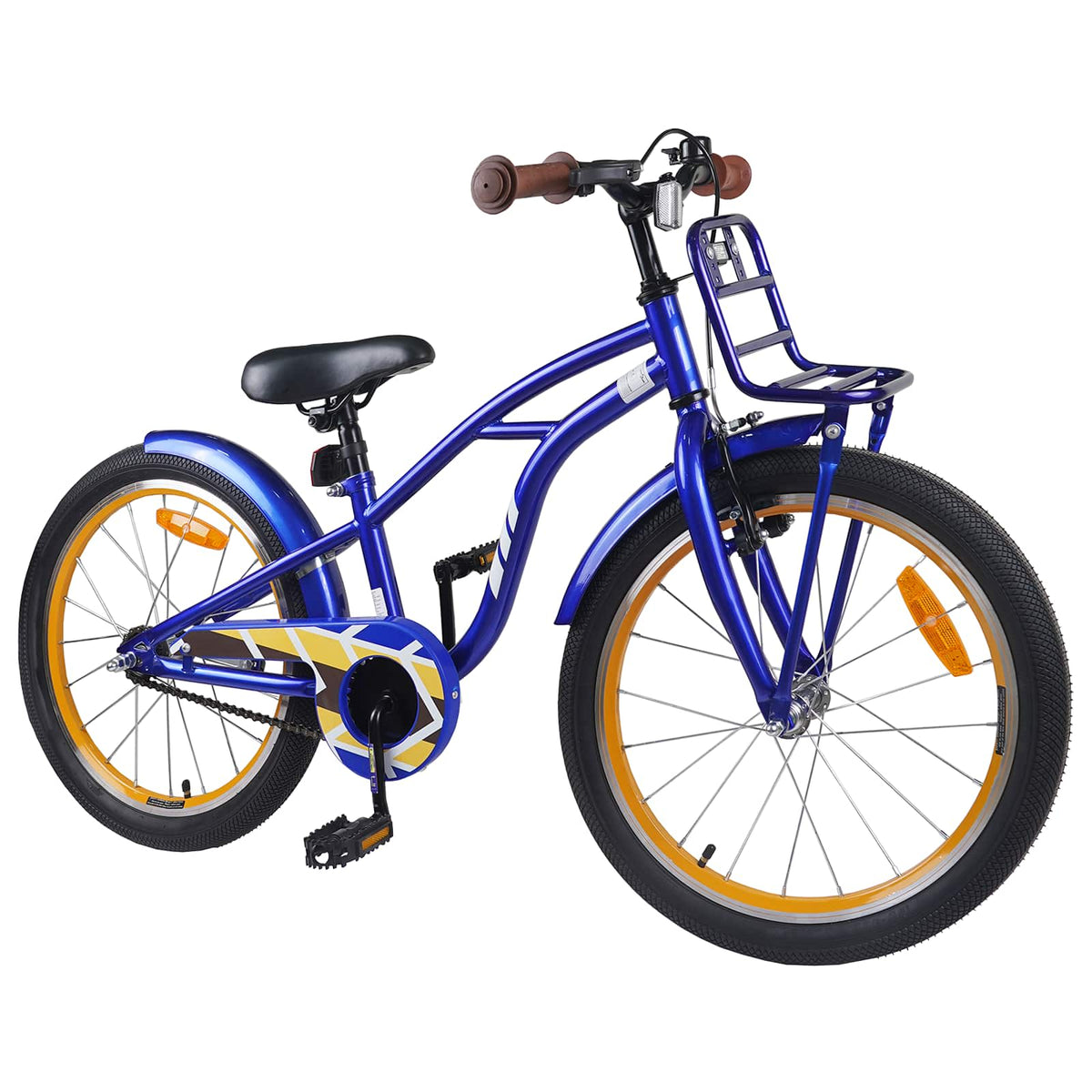 Bicicleta Infantil 20 Polegadas para 6-11 Anos Azul Escuro — foto 2