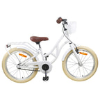 Bicicleta Infantil 20 Polegadas para 6-11 Anos Branco — foto 1