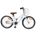 Bicicleta Infantil 20 Polegadas para 6-11 Anos Branco — foto 1