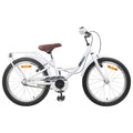 Bicicleta Infantil 20 Polegadas para 6-11 Anos Branco — foto 1