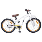 Bicicleta Infantil 20 Polegadas para 6-11 Anos Branco — foto 1