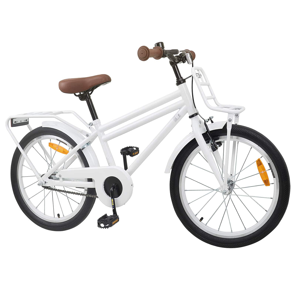 Bicicleta Infantil 20 Polegadas para 6-11 Anos Branco — foto 2