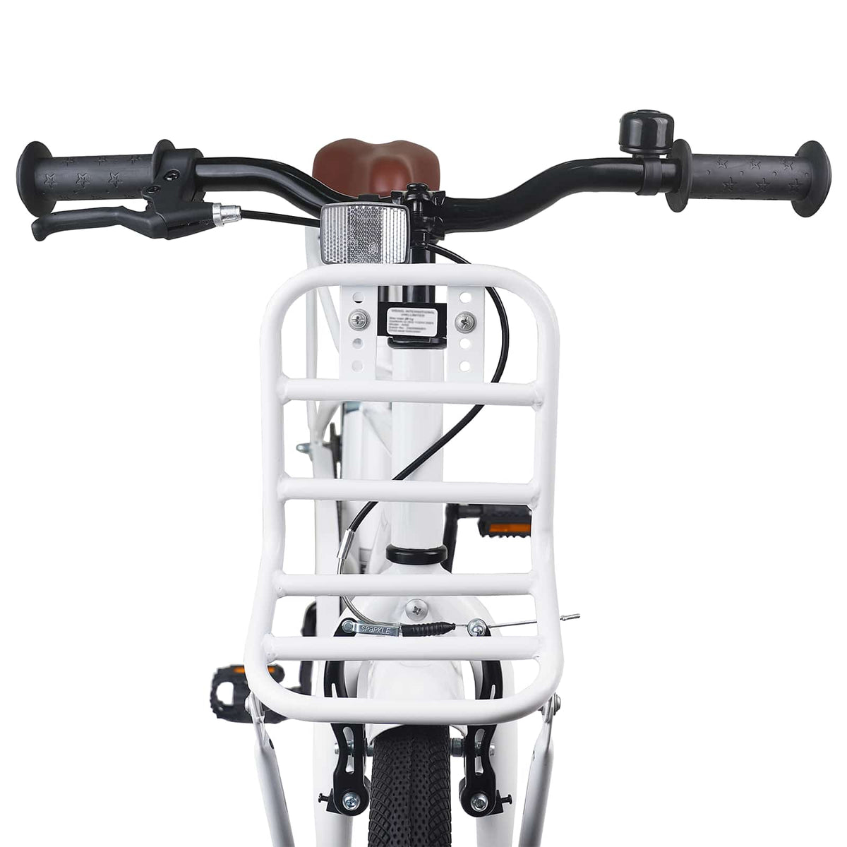 Bicicleta Infantil 20 Polegadas para 6-11 Anos Branco — foto 5
