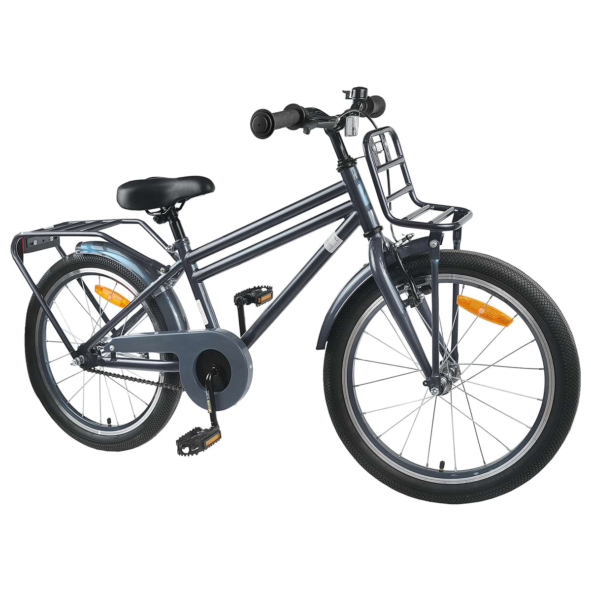 Bicicleta Infantil 20 Polegadas para 6-11 Anos Cinzento-Escuro — foto 2