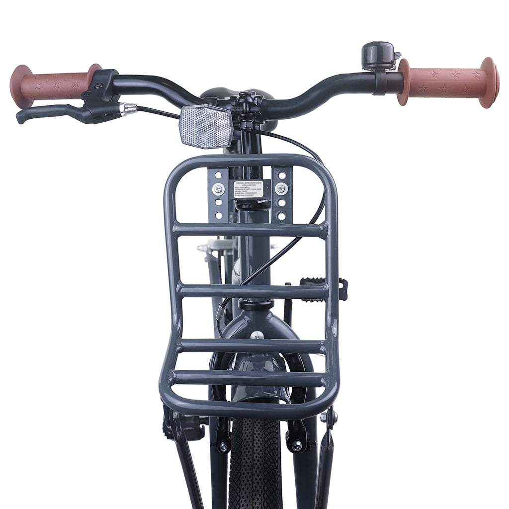 Bicicleta Infantil 20 Polegadas para 6-11 Anos Cinzento-Escuro — foto 5