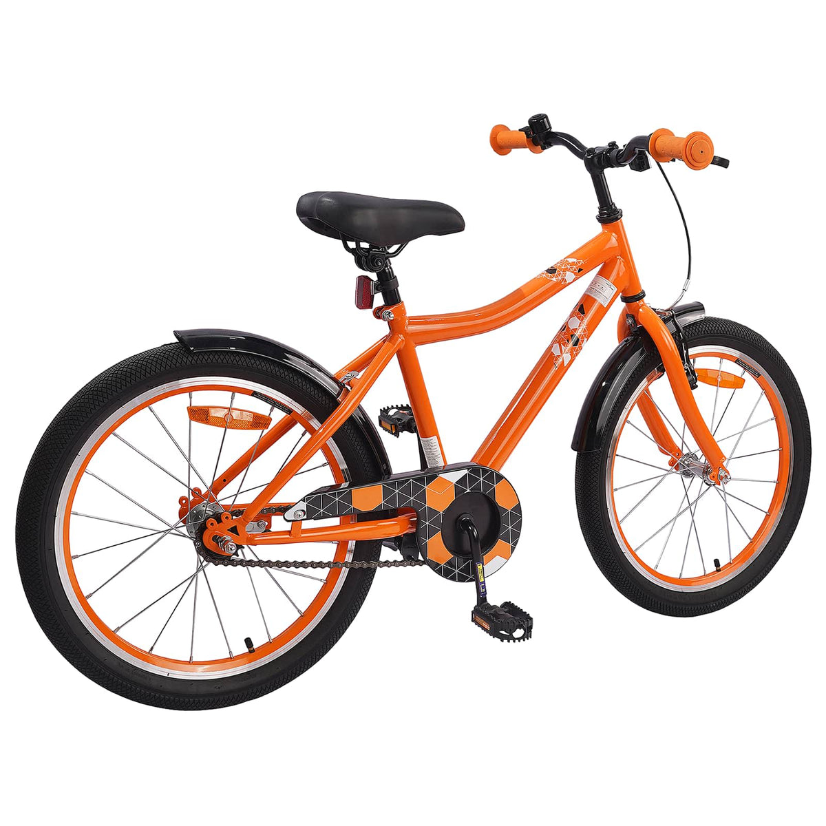 Bicicleta Infantil 20 Polegadas para 6-11 Anos Laranja — foto 3