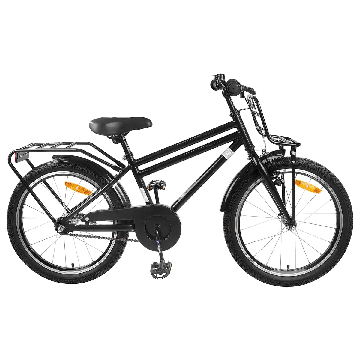 Bicicleta Infantil 20 Polegadas para 6-11 Anos Preto — foto 1