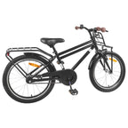 Bicicleta Infantil 20 Polegadas para 6-11 Anos Preto — foto 3
