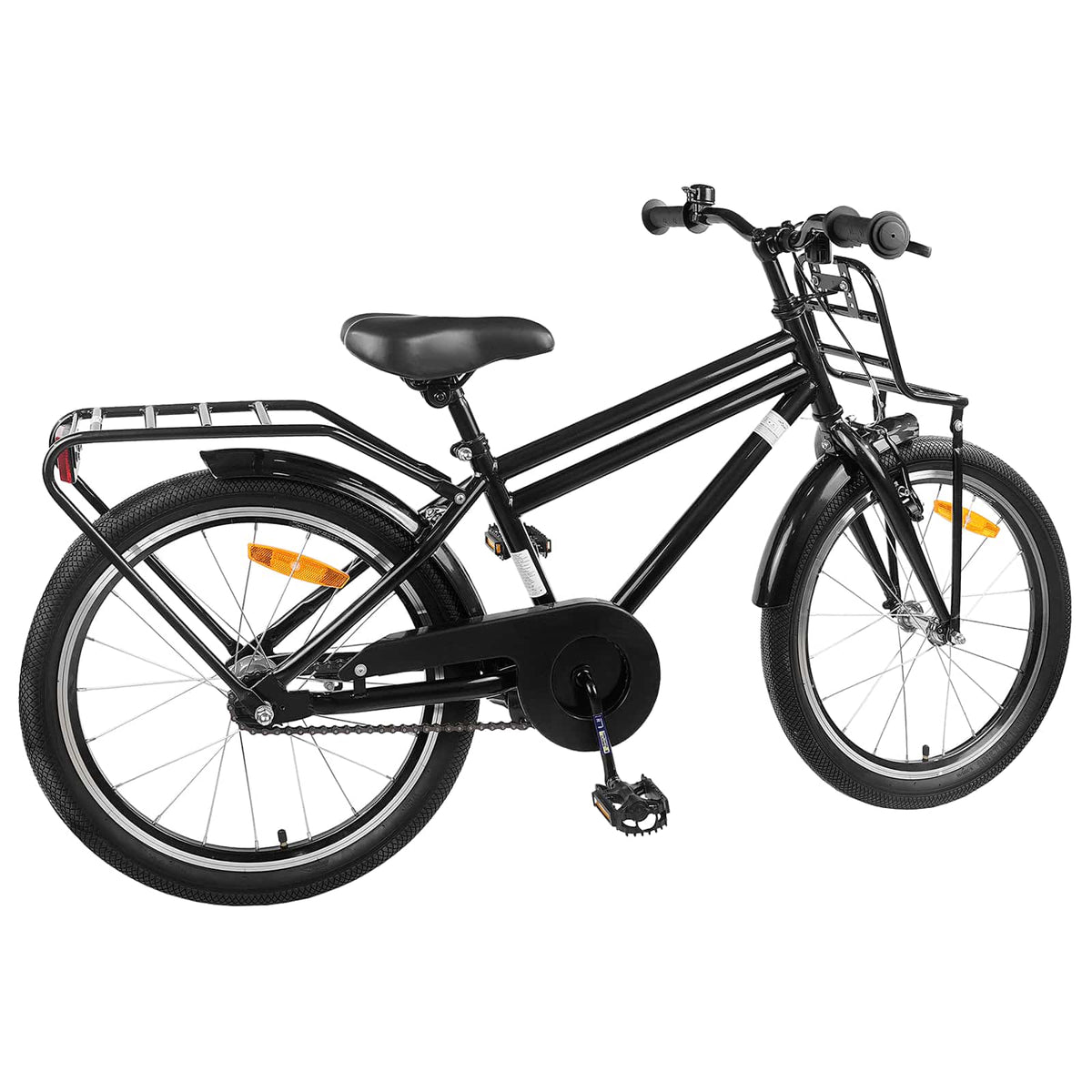 Bicicleta Infantil 20 Polegadas para 6-11 Anos Preto — foto 3