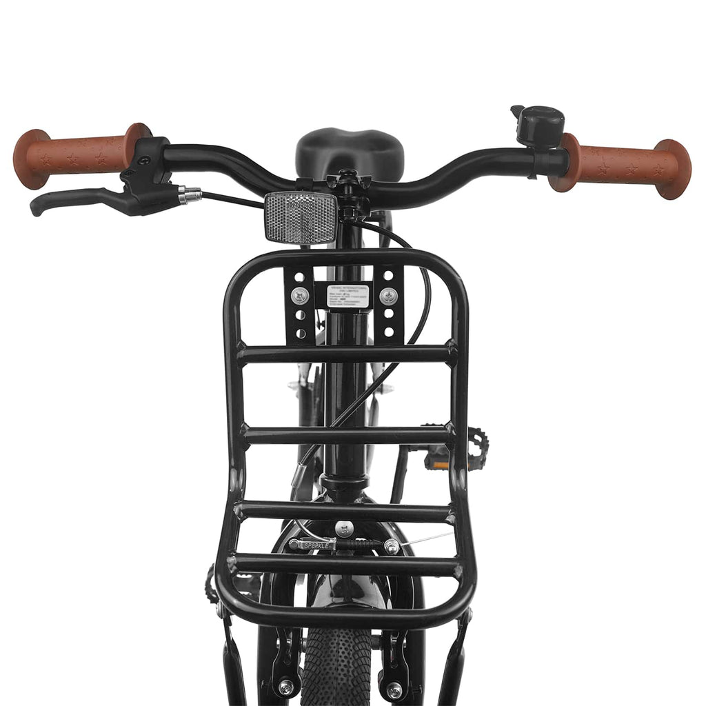 Bicicleta Infantil 20 Polegadas para 6-11 Anos Preto — foto 5