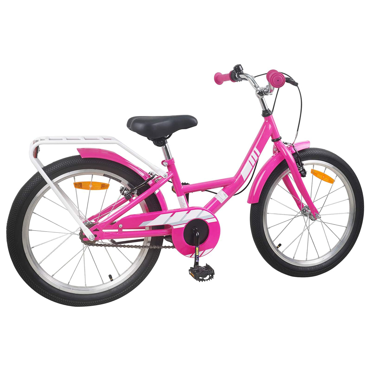 Bicicleta Infantil 20 Polegadas para 6-11 Anos Rosa — foto 3