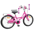Bicicleta Infantil 20 Polegadas para 6-11 Anos Rosa — foto 7