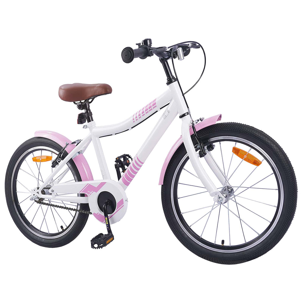 Bicicleta Infantil 20 Polegadas para 6-11 Anos Rosa Claro — foto 2