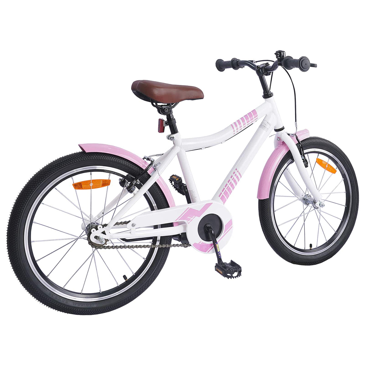 Bicicleta Infantil 20 Polegadas para 6-11 Anos Rosa Claro — foto 3