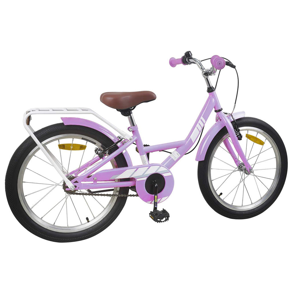 Bicicleta Infantil 20 Polegadas para 6-11 Anos Roxo — foto 3
