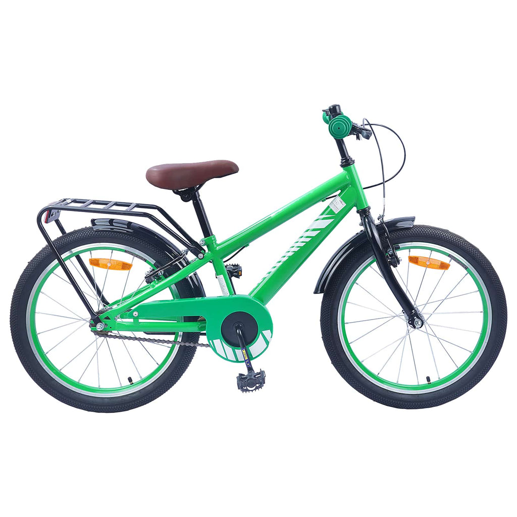 Bicicleta Infantil 20 Polegadas para 6-11 Anos Verde — foto 1
