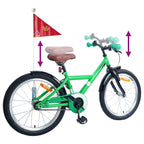 Bicicleta Infantil 20 Polegadas para 6-11 Anos Verde — foto 7