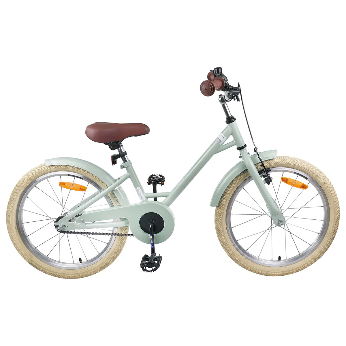 Bicicleta Infantil 20 Polegadas para 6-11 Anos Verde Claro — foto 1