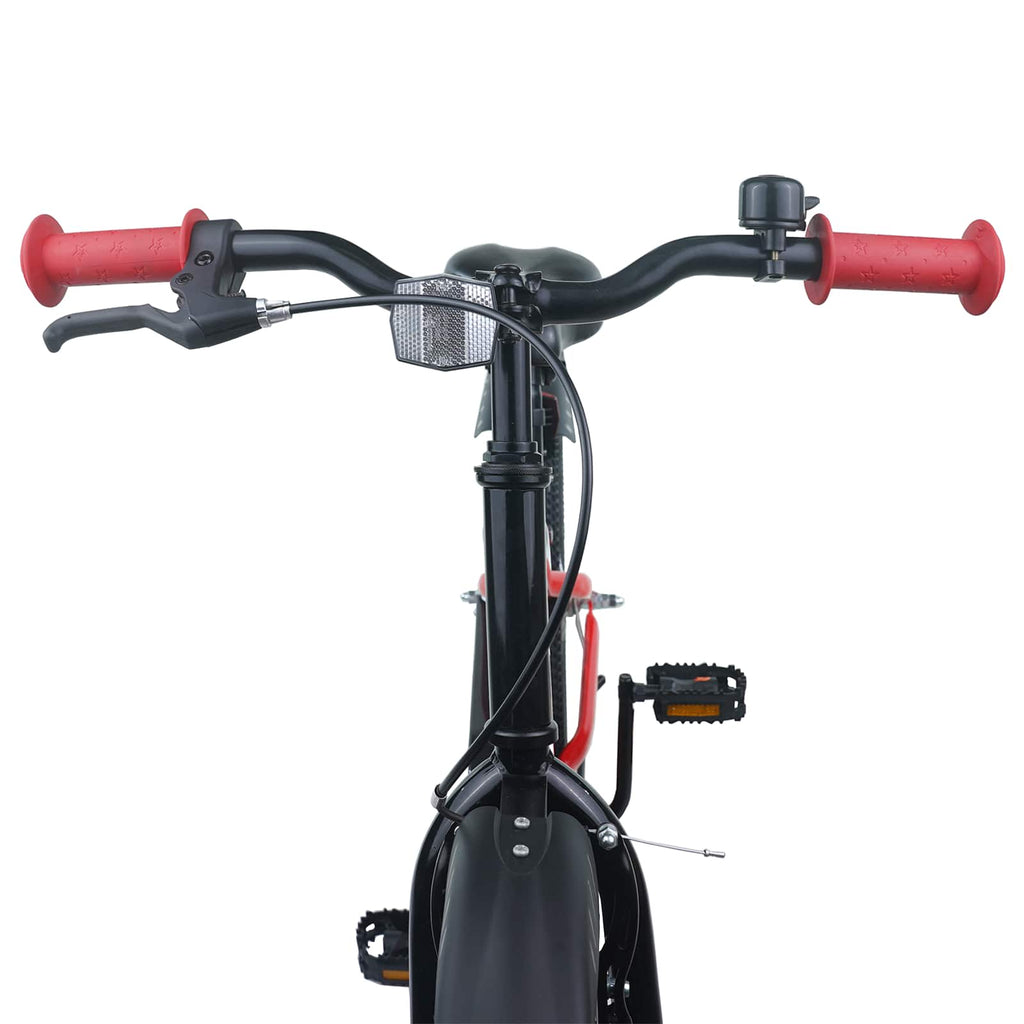 Bicicleta Infantil 20 Polegadas para 6-11 Anos Vermelho e Preto — foto 5
