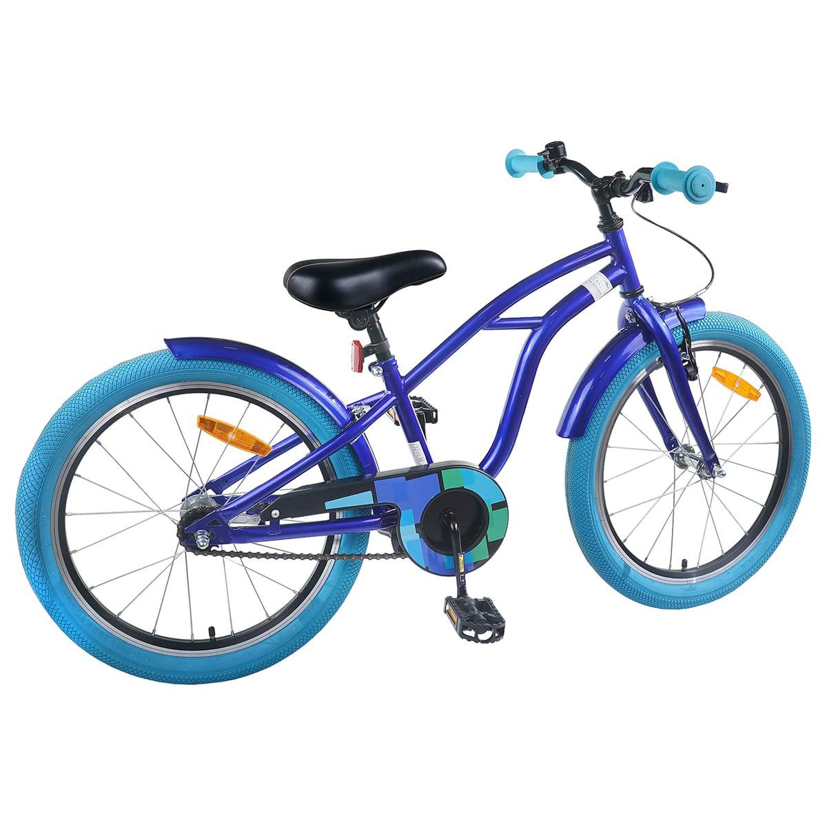 Bicicleta Infantil 22 Polegadas para 7-12 anos Azul Escuro — foto 1