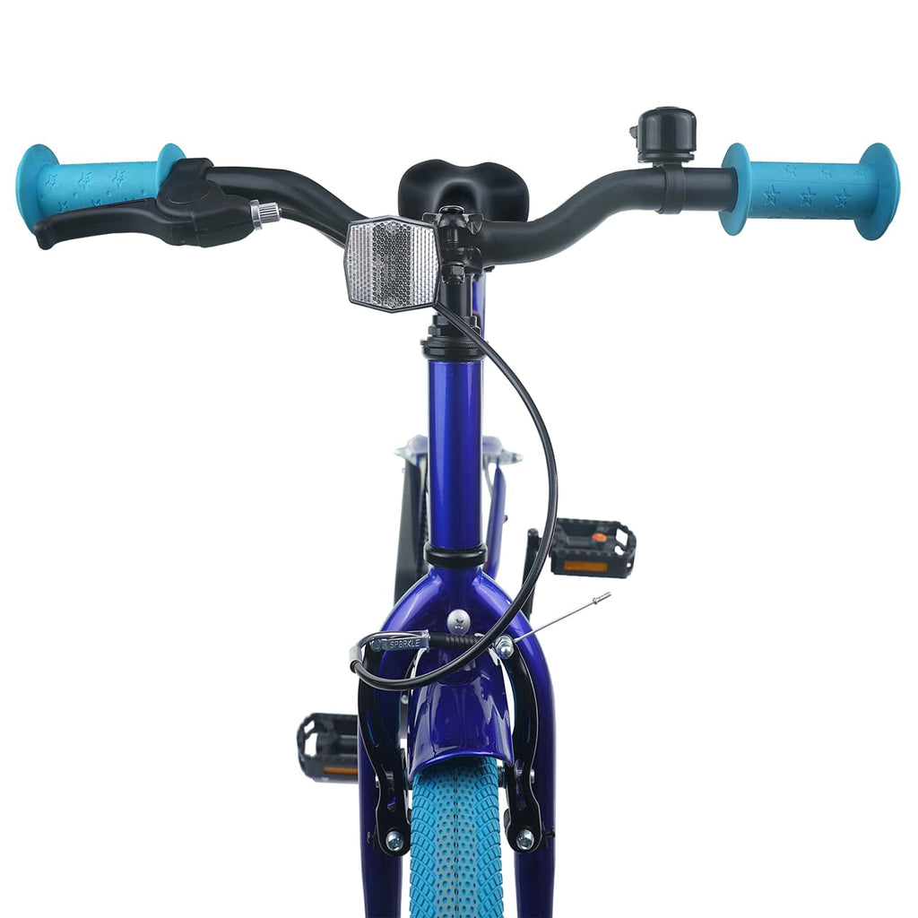 Bicicleta Infantil 22 Polegadas para 7-12 anos Azul Escuro — foto 5