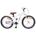 Bicicleta Infantil 22 Polegadas para 7-12 anos Branco — foto 1