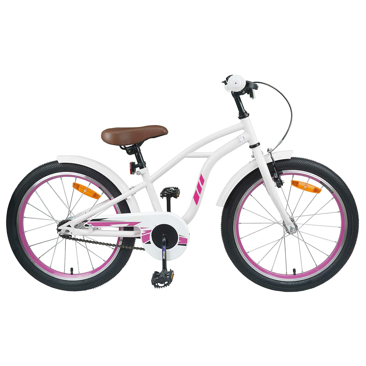 Bicicleta Infantil 22 Polegadas para 7-12 anos Branco — foto 1
