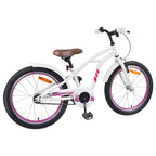 Bicicleta Infantil 22 Polegadas para 7-12 anos Branco — foto 3