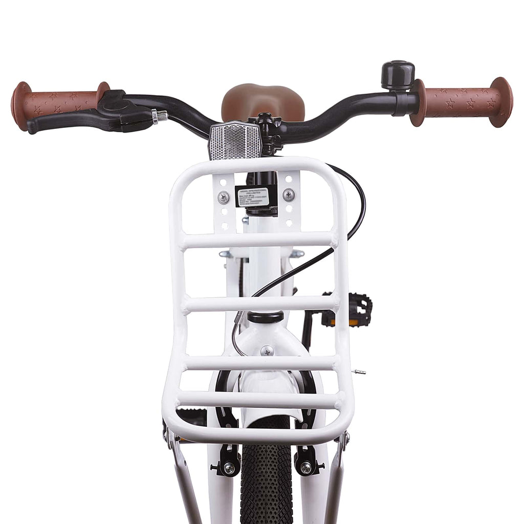 Bicicleta Infantil 22 Polegadas para 7-12 anos Branco — foto 5