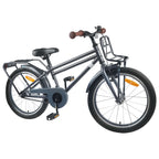 Bicicleta Infantil 22 Polegadas para 7-12 anos Cinzento-Escuro — foto 2