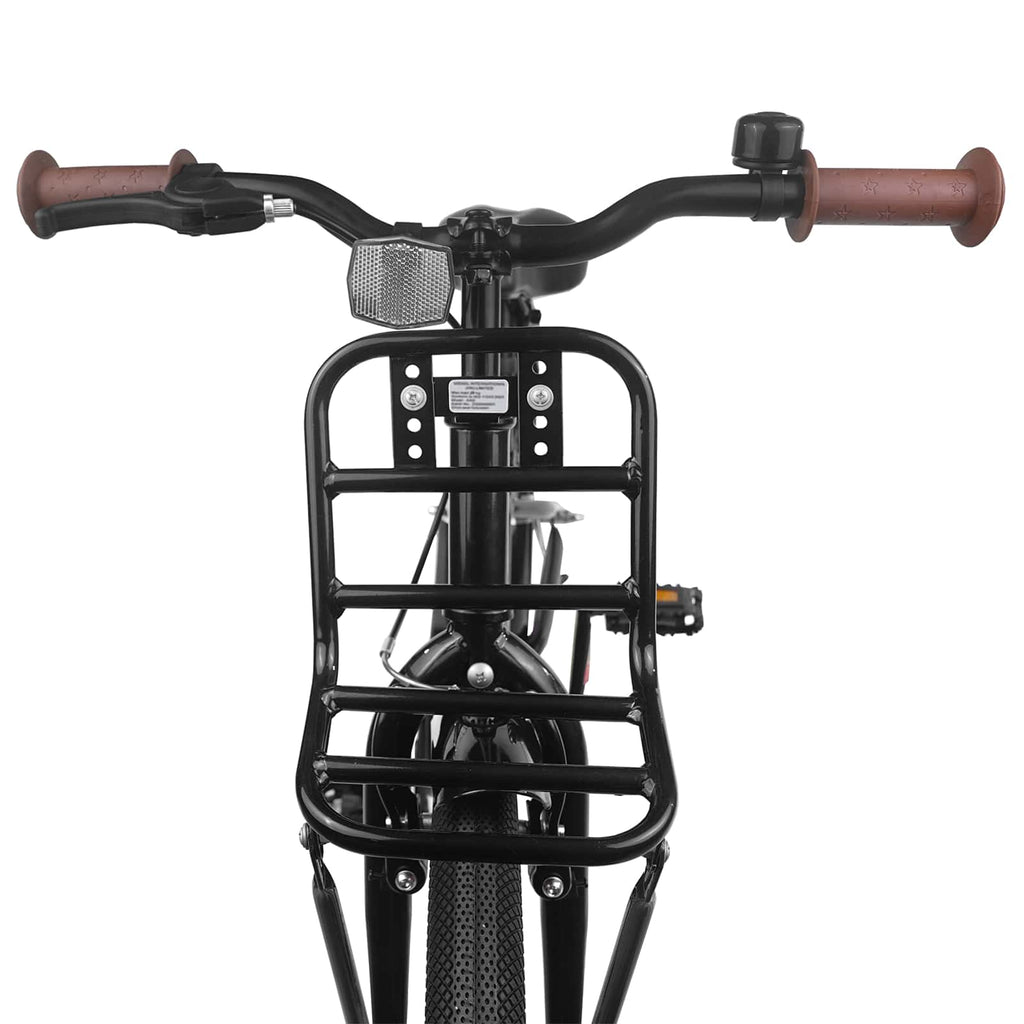 Bicicleta Infantil 22 Polegadas para 7-12 anos Preto — foto 5