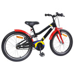 Bicicleta infantil 22 Polegadas para 7-12 anos Preto e Vermelho — foto 3