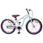 Bicicleta Infantil 22 Polegadas para 7-12 anos Verde Claro — foto 1