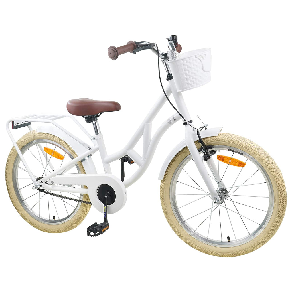 Bicicleta Infantil 24 Polegadas para 8-12 anos Branco — foto 2