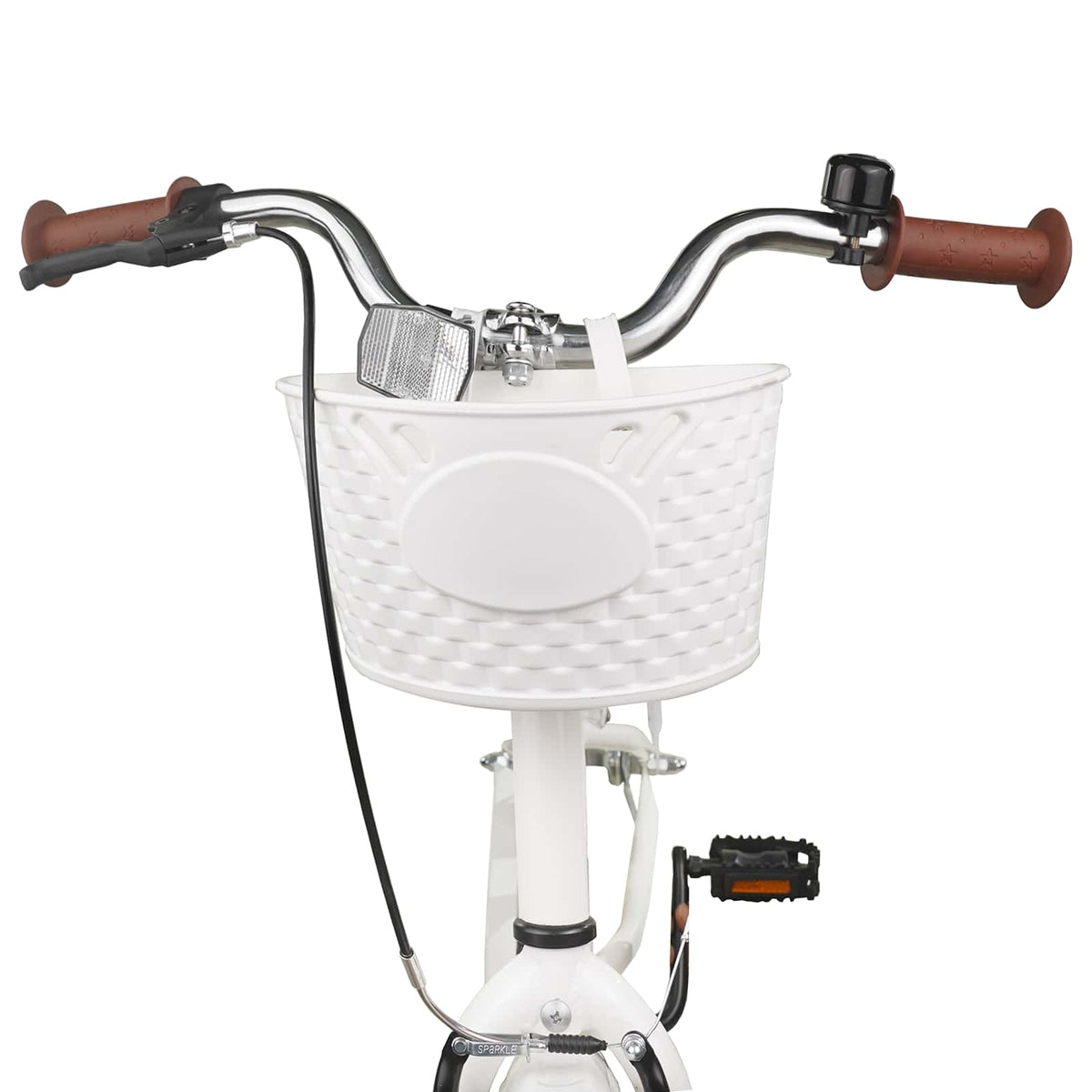 Bicicleta Infantil 24 Polegadas para 8-12 anos Branco — foto 5