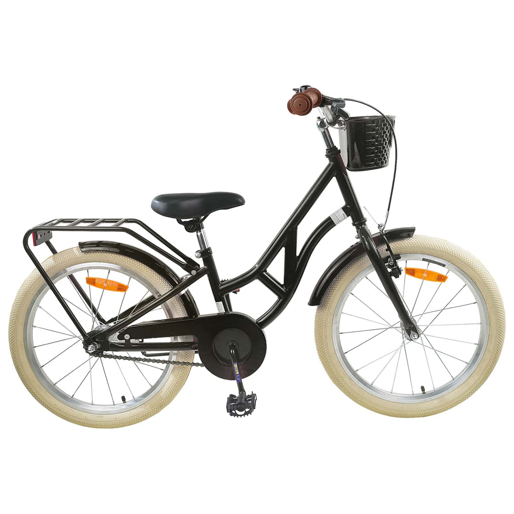 Bicicleta Infantil 24 Polegadas para 8-12 anos Preto — foto 1