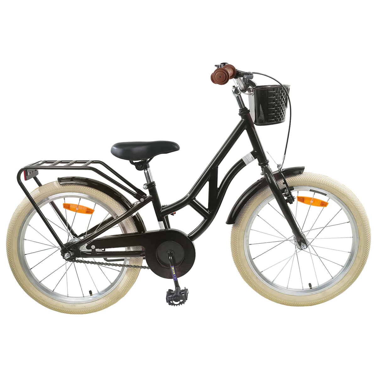 Bicicleta Infantil 24 Polegadas para 8-12 anos Preto — foto 1