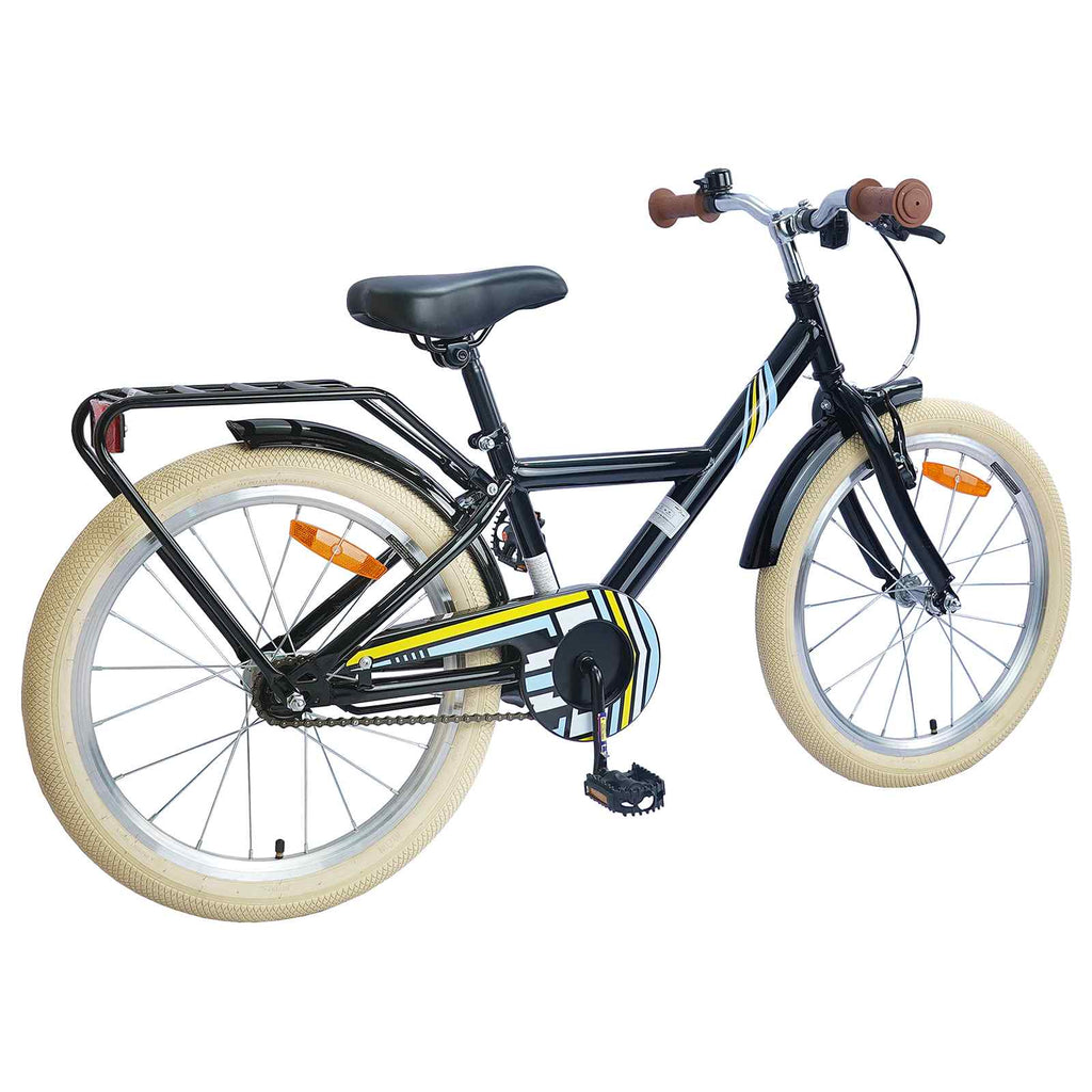 Bicicleta Infantil 24 Polegadas para 8-12 anos Preto — foto 3