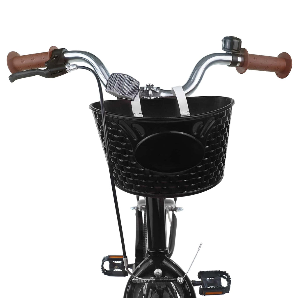 Bicicleta Infantil 24 Polegadas para 8-12 anos Preto — foto 5