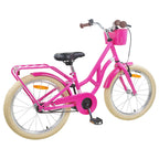 Bicicleta Infantil 24 Polegadas para 8-12 anos Rosa Escuro — foto 3