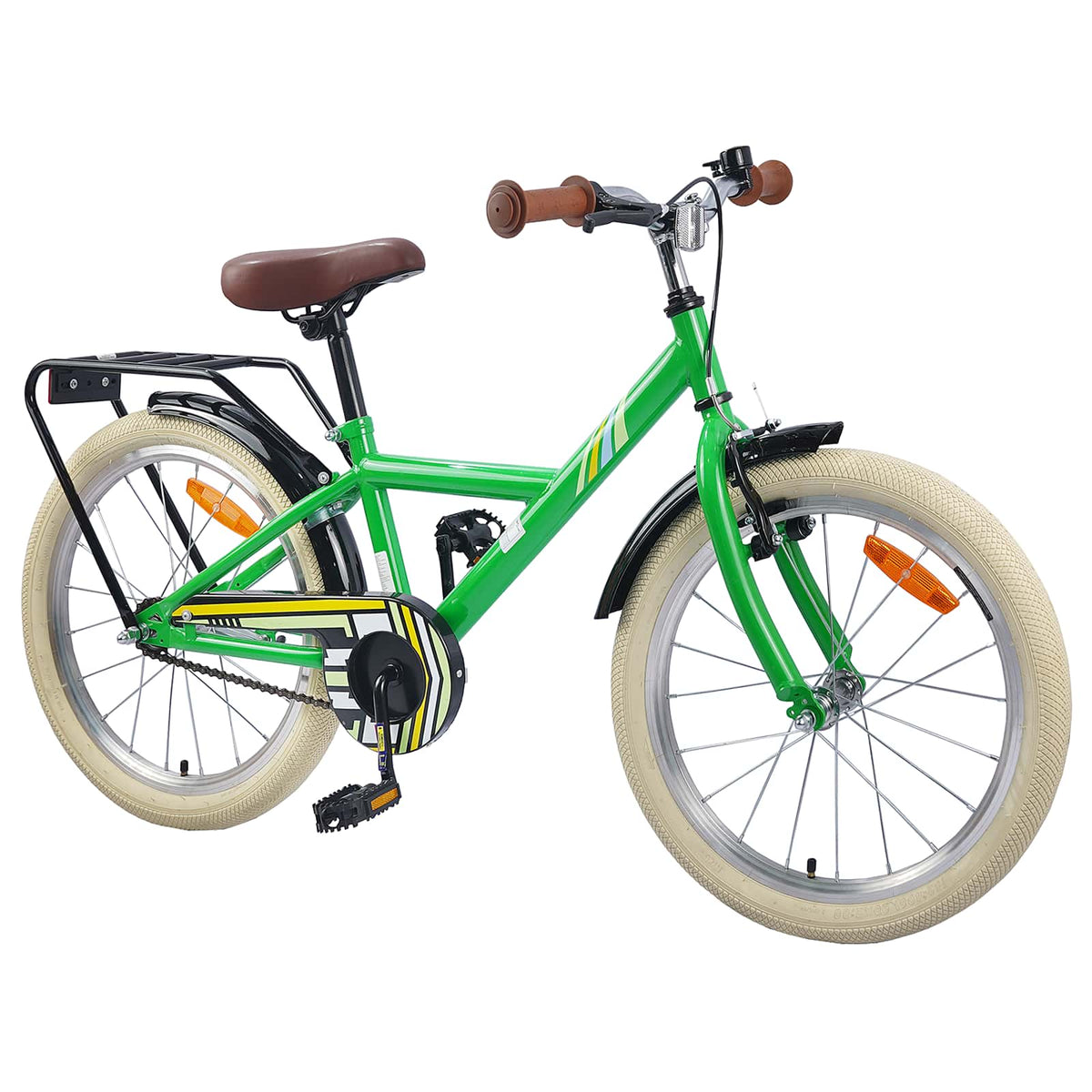 Bicicleta Infantil 24 Polegadas para 8-12 anos Verde — foto 2