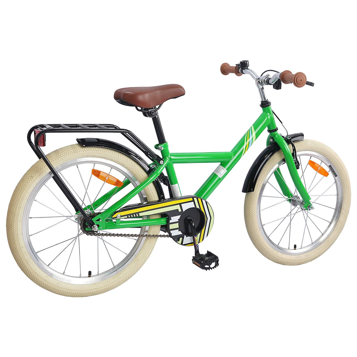 Bicicleta Infantil 24 Polegadas para 8-12 anos Verde — foto 3