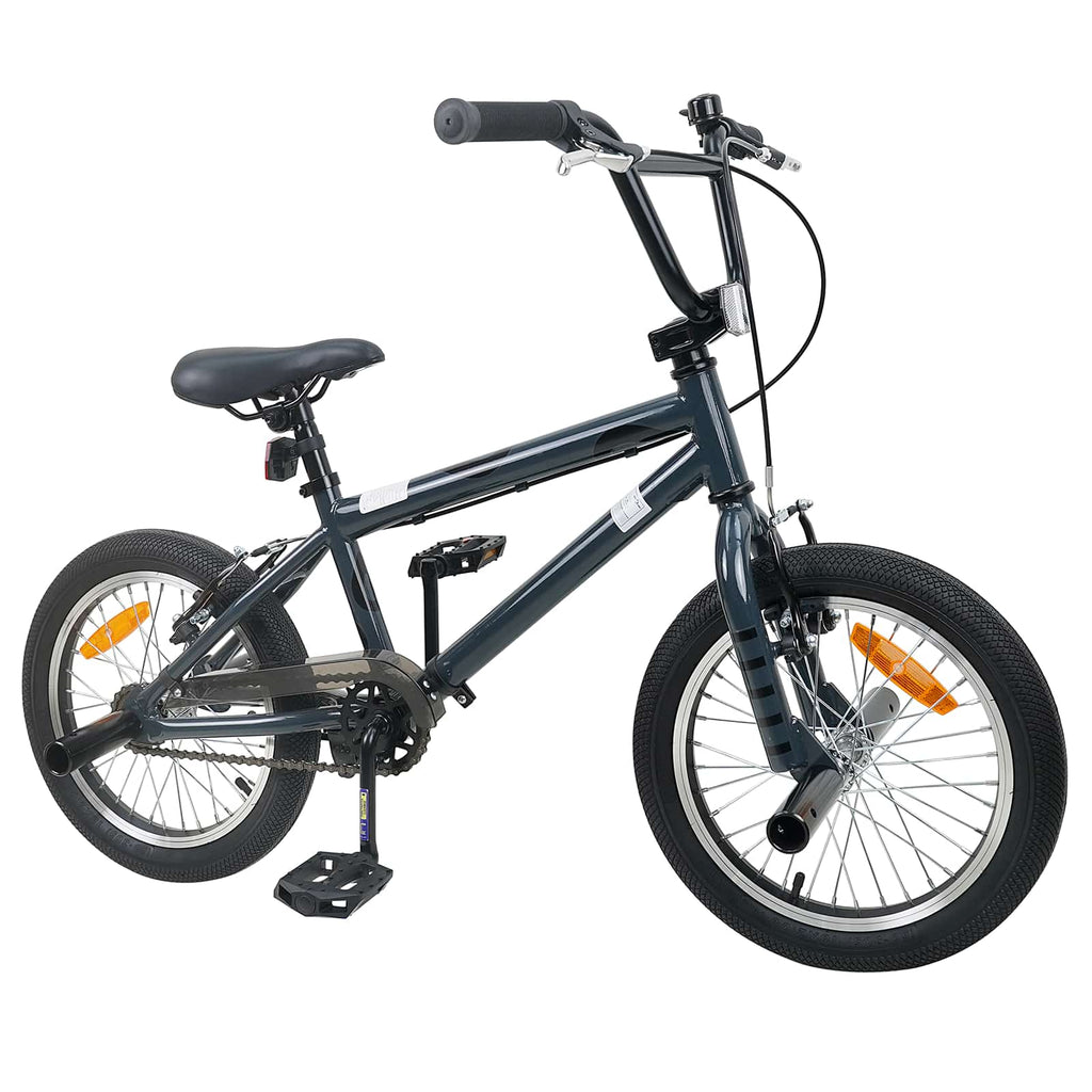 BMX 16 Polegadas para 5-8 anos Cinzento-Escuro — foto 2