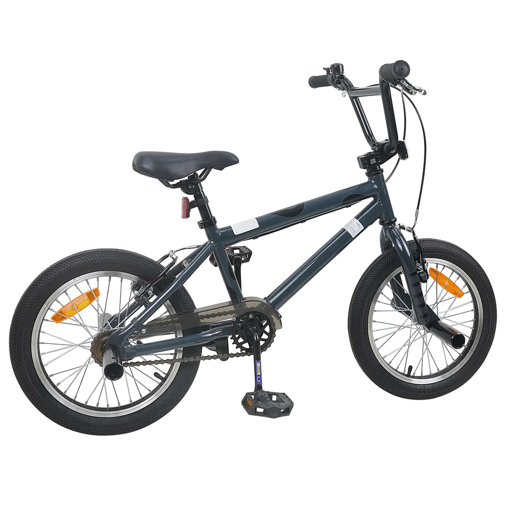 BMX 16 Polegadas para 5-8 anos Cinzento-Escuro — foto 3