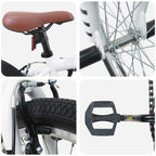 BMX 20 Polegadas para maiores de 9 anos Branco — foto 4