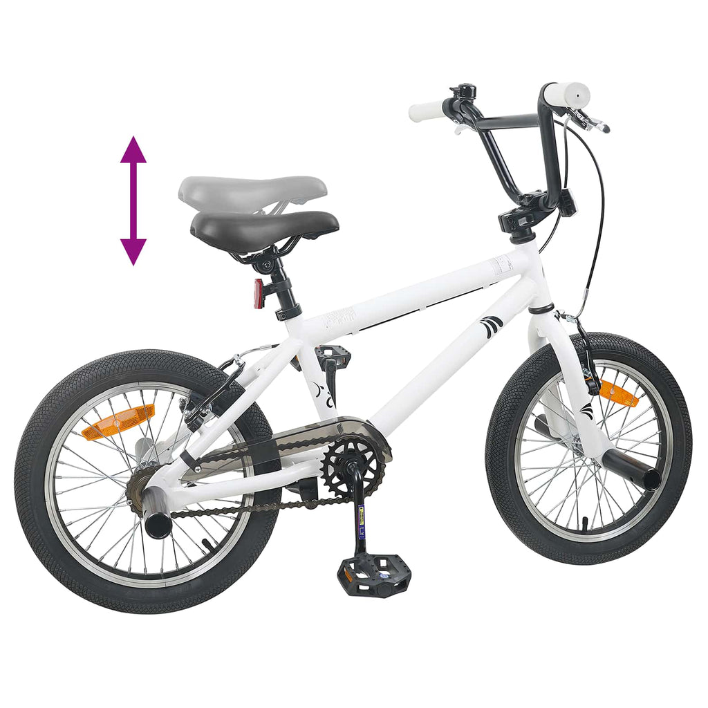 BMX 20 Polegadas para maiores de 9 anos Branco — foto 7