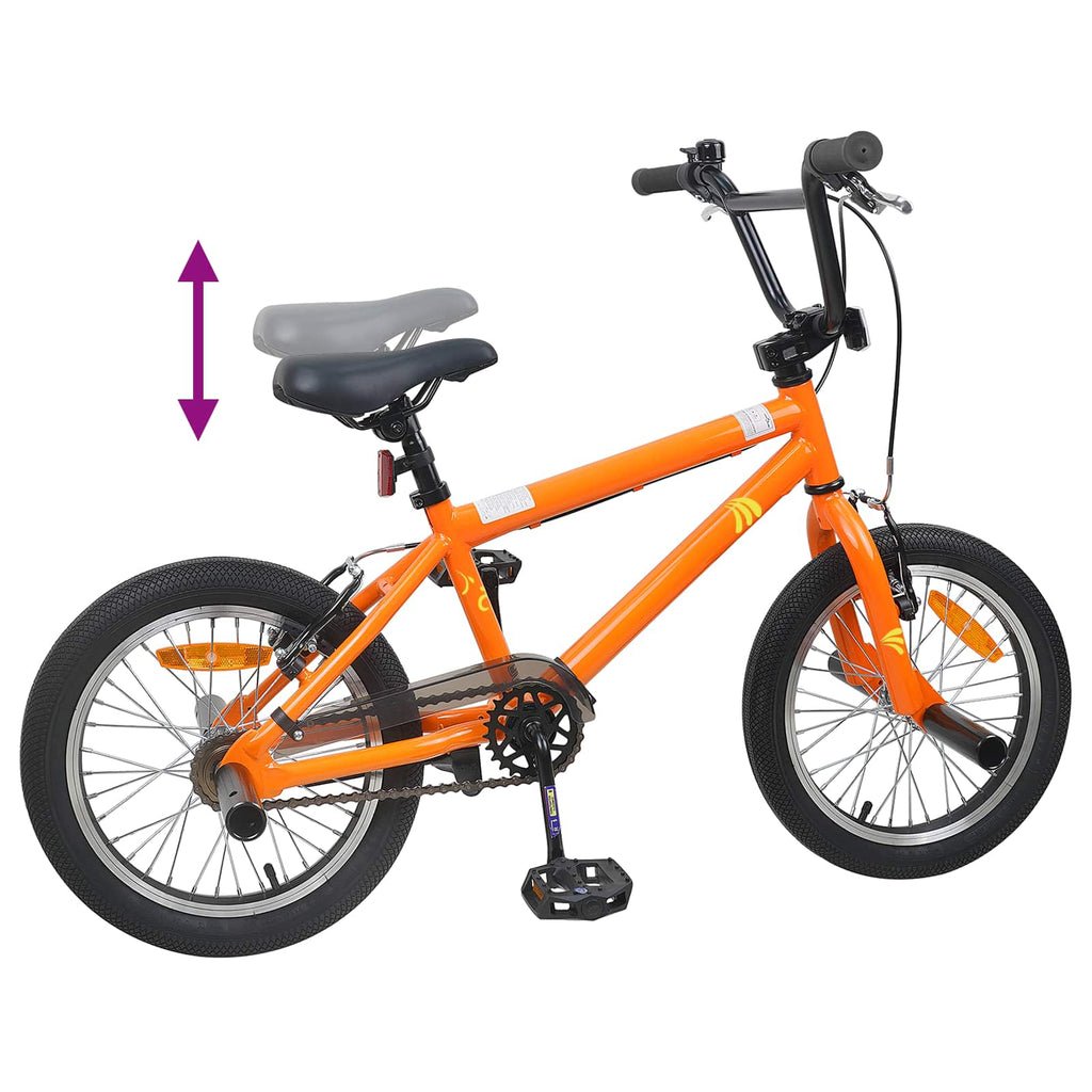 BMX 20 Polegadas para maiores de 9 anos Laranja — foto 7