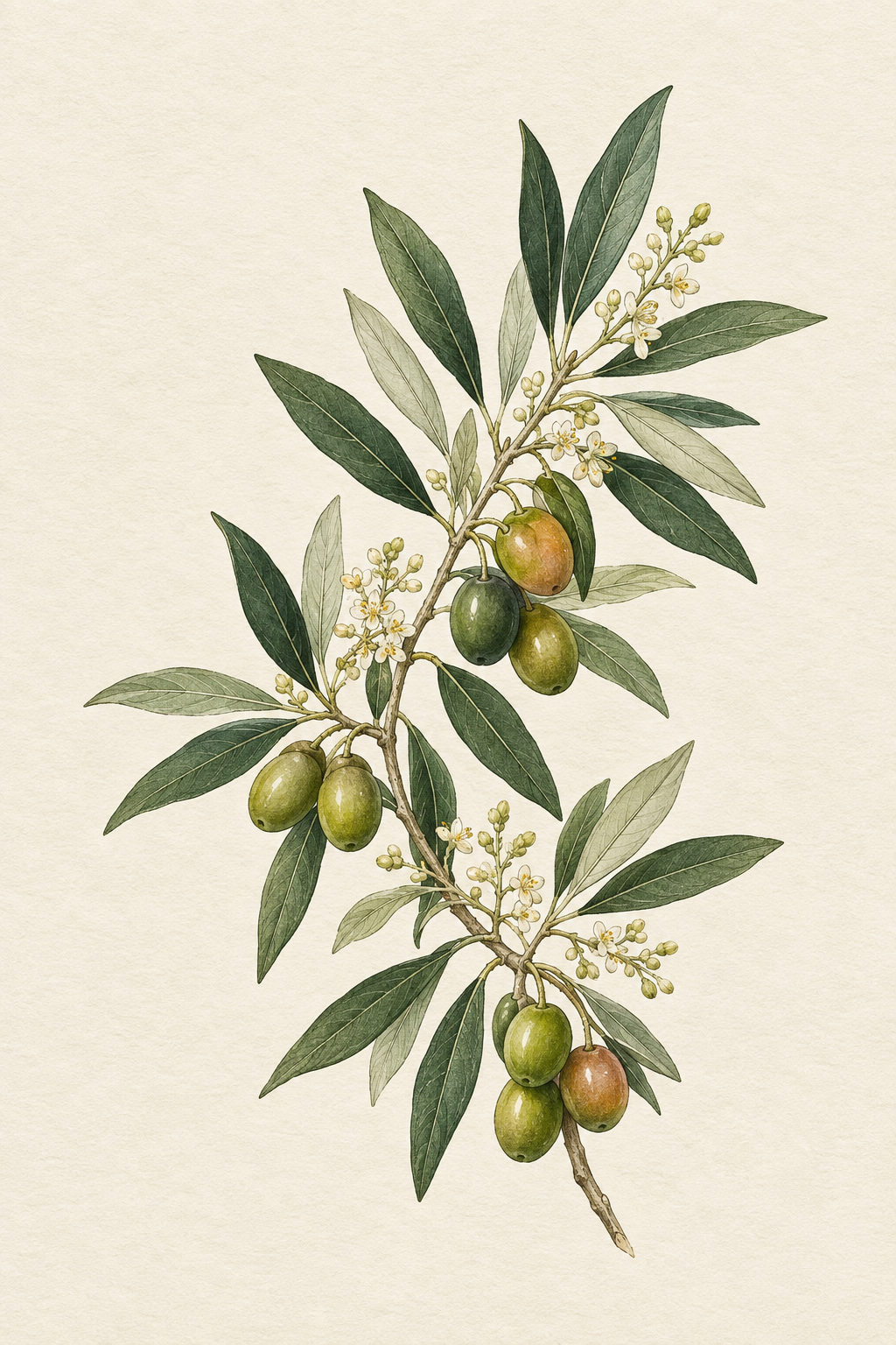 Oliveira · Quadro botânico — botanico-03_ver