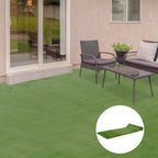 Relva Artificial 40 mm Rolo de Relva Artificial de 1x4 m Realista com Orifícios de Drenagem para Varanda Jardim Pátio Verde — foto 2